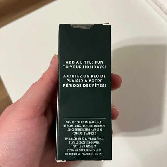 NWT Starbucks Red Cold Cup Ornament Key Chain - Picture 3 of 4